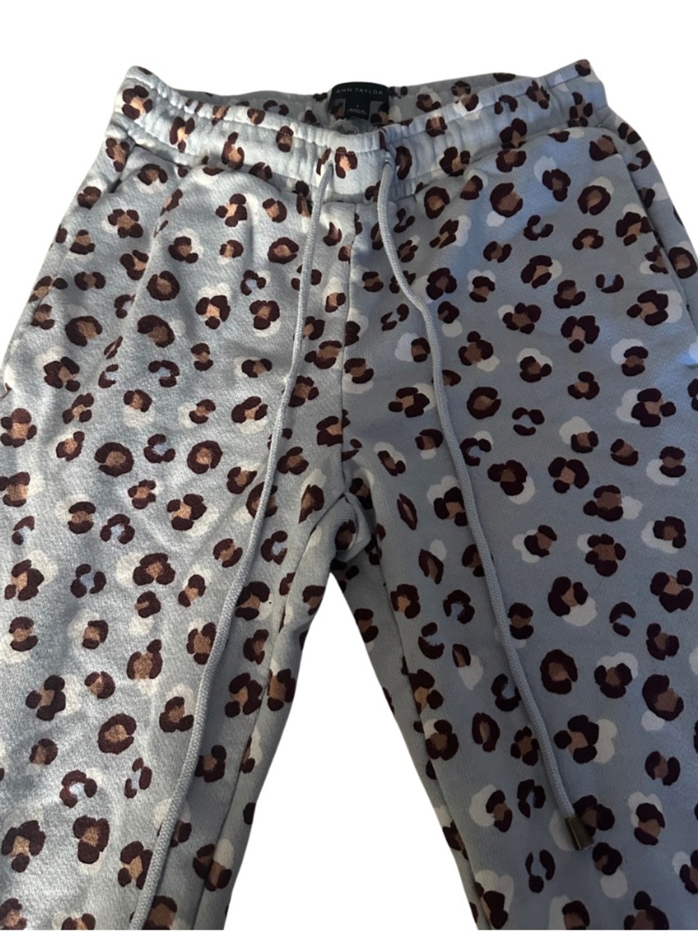 Ann Taylor Sleep Pants Leopard Print pj Pants